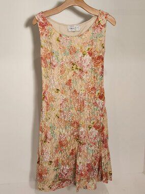 Lacey CHELSEA SUITE Floral DRESS Women's Size S
